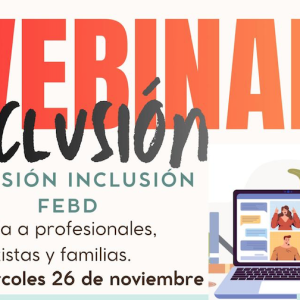 25035. WEBINAR INCLUSIÓN (COMISIÓN INCLUSIÓN FEBD)